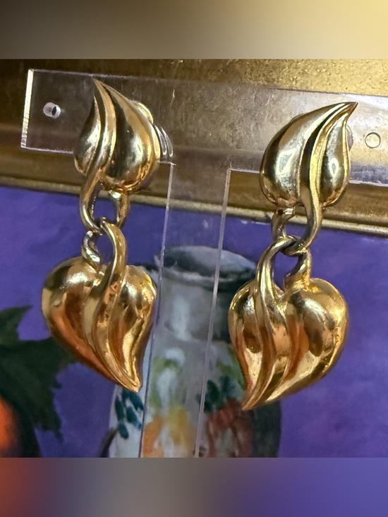 Jewelry - Karl LAGERFELD Gold-Tone Leaf Drop Earrings - Women's Jewelry